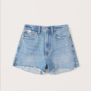 Abercrombie high rise shorts